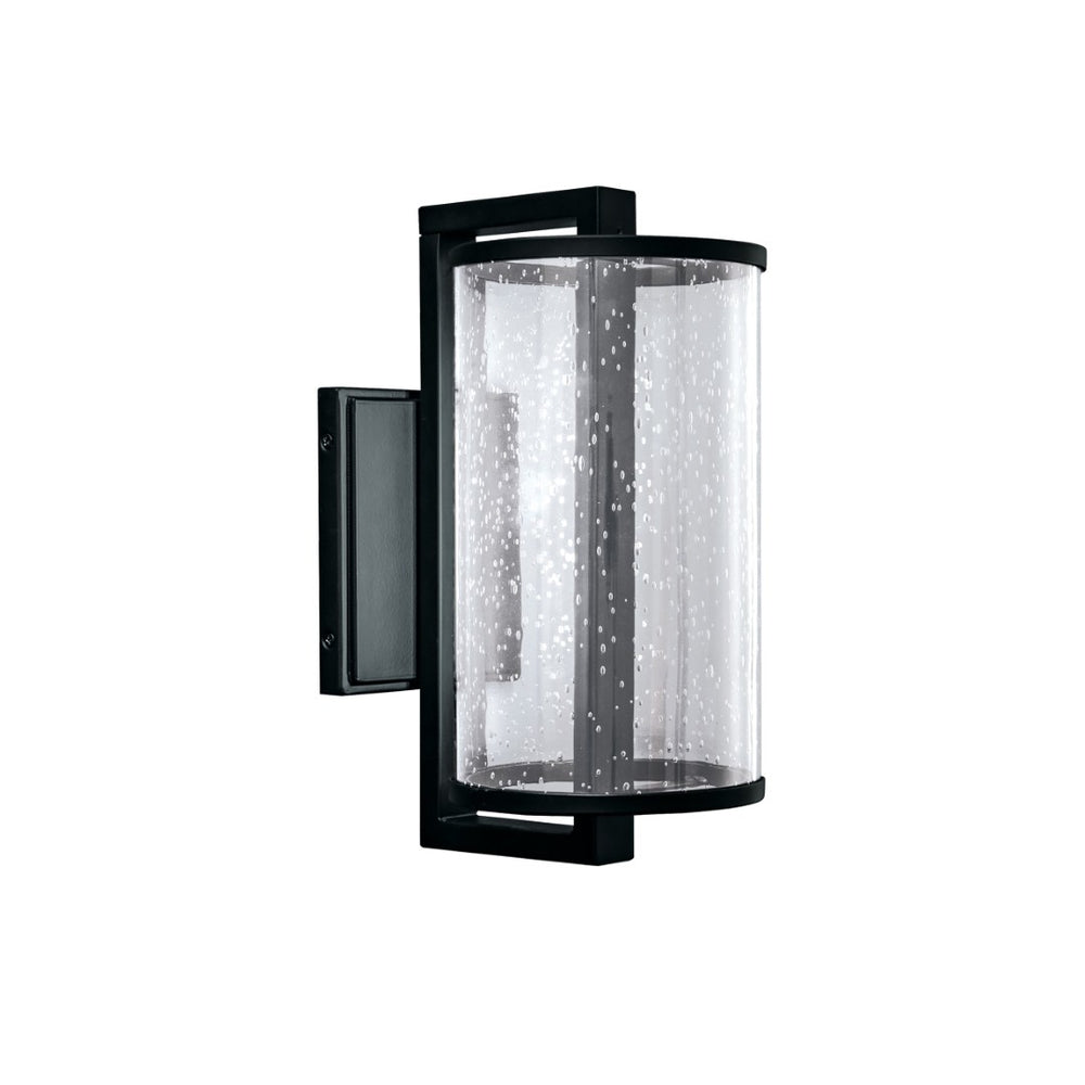 Atlas Candela 13" High Integrated LED Outdoor Wall Sconce - Elegant Matte Black for Entryways & Patios OL11085-BK