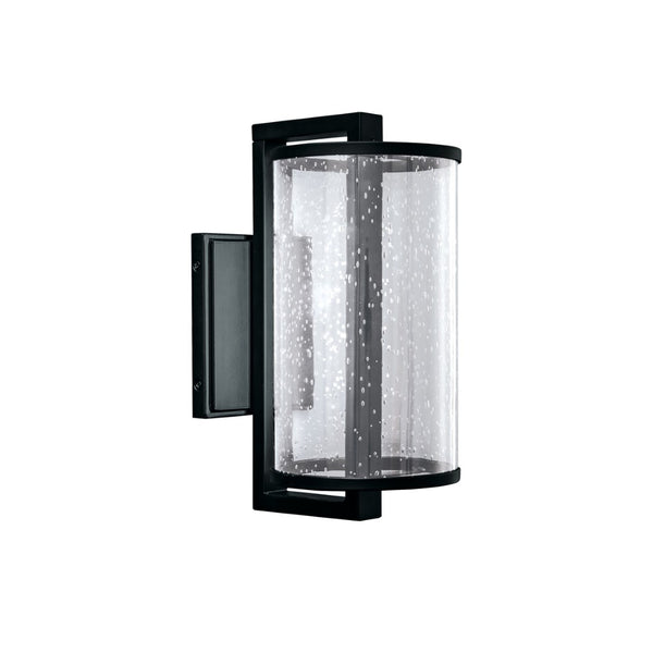 Atlas Candela 13" High Integrated LED Outdoor Wall Sconce - Elegant Matte Black for Entryways & Patios OL11085-BK