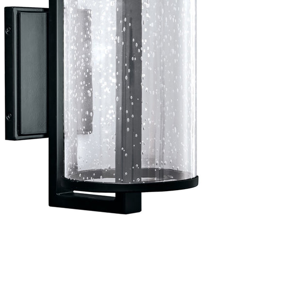 Atlas Candela 13" High Integrated LED Outdoor Wall Sconce - Elegant Matte Black for Entryways & Patios OL11085-BK