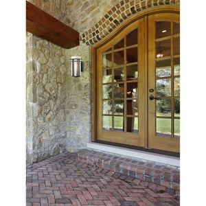 Atlas Croftwell 15'' High 1-Light Outdoor Sconce - Modern Matte Black Design for Stylish Illumination OL11112-BK2