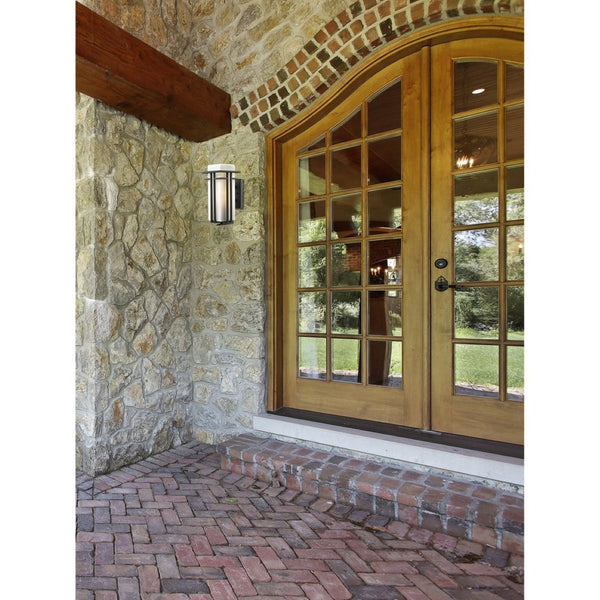 Atlas Croftwell 15'' High 1-Light Outdoor Sconce - Modern Matte Black Design for Stylish Illumination OL11112-BK2