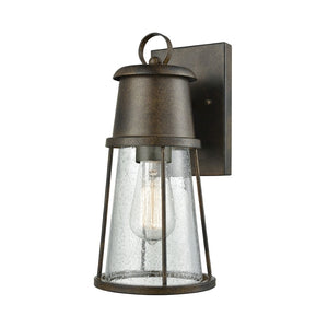 Atlas Crowley 13" High Outdoor Sconce in Hazelnut Bronze - Elegant 1-Light Fixture for Porches & Entryways OL11114-BZ