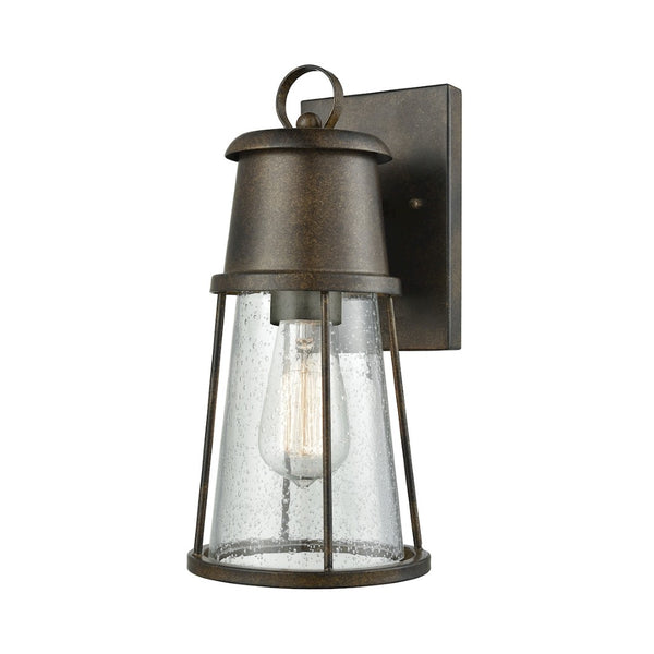 Atlas Crowley 13" High Outdoor Sconce in Hazelnut Bronze - Elegant 1-Light Fixture for Porches & Entryways OL11114-BZ