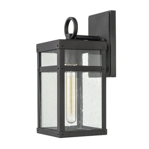 Atlas Dalton 13'' High 1-Light Outdoor Sconce - Sleek Architectural Design for Modern Outdoor Spaces Textured Black 5.5'' OL11122-BK