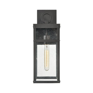 Atlas Dalton 13'' High 1-Light Outdoor Sconce - Sleek Architectural Design for Modern Outdoor Spaces Textured Black 6'' OL11123-BK