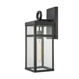 Atlas Dalton 13'' High 1-Light Outdoor Sconce - Sleek Architectural Design for Modern Outdoor Spaces Textured Black 6'' OL11123-BK