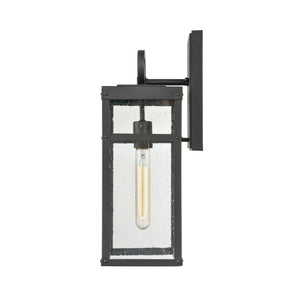 Atlas Dalton 13'' High 1-Light Outdoor Sconce - Sleek Architectural Design for Modern Outdoor Spaces Textured Black 6'' OL11123-BK