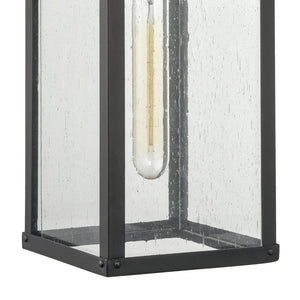 Atlas Dalton 13'' High 1-Light Outdoor Sconce - Sleek Architectural Design for Modern Outdoor Spaces Textured Black 6'' OL11123-BK