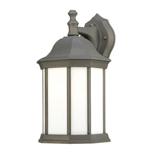 Atlas Hawthorne 14'' Outdoor Wall Sconce - Traditional Painted Bronze Light Fixture for Timeless Curb Appeal OL11149-BZ