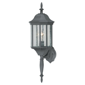 Atlas Hawthorne 26'' High Outdoor Sconce - Classic Black Lantern, Durable Metal Frame for Lasting Charm OL11151-BK
