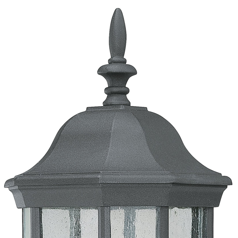 Atlas Hawthorne 26'' High Outdoor Sconce - Classic Black Lantern, Durable Metal Frame for Lasting Charm OL11151-BK