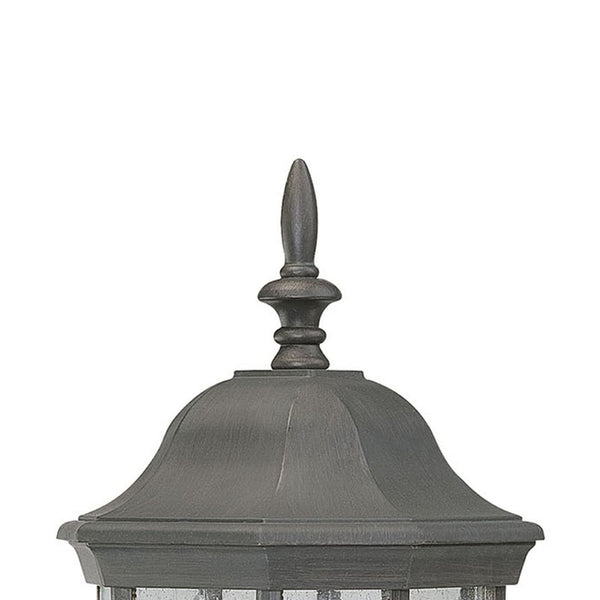Atlas Hawthorne 14'' Outdoor Sconce - Timeless Charm for Entryways and Patios with Elegant Glass Panels Painted Bronze OL11151-BZ