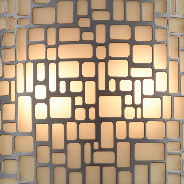 Atlas Hooper 8" High 2-Light Outdoor Sconce - Elegant Oil Rubbed Bronze with Frosted Glass Shade Design OL11156-BK