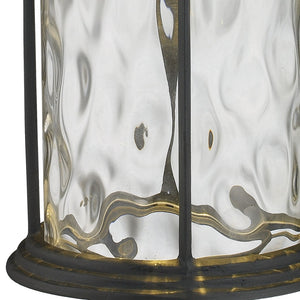 Atlas Lapuente 14" High Outdoor Wall Sconce - Mission-Style, Matte Black, LED, Durable & Elegant Illumination OL11169-BK