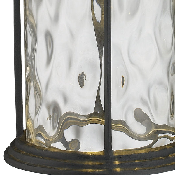 Atlas Lapuente 14" High Outdoor Wall Sconce - Mission-Style, Matte Black, LED, Durable & Elegant Illumination OL11169-BK