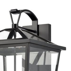 Atlas Main Street 28'' High 4-Light Outdoor Wall Sconce - Timeless Black Lantern Design for Curb Appeal OL11175-BK