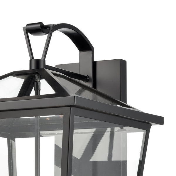 Atlas Main Street 28'' High 4-Light Outdoor Wall Sconce - Timeless Black Lantern Design for Curb Appeal OL11175-BK