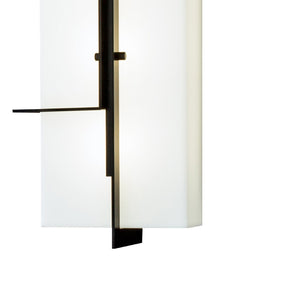 Atlas Matrix 18'' High Integrated LED Outdoor Sconce - Stylish Matte Black Illumination for Modern Exteriors OL11178-BK