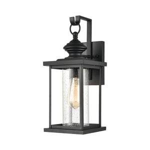 Atlas Minersville 17'' High Outdoor Sconce - Modern Architectural Design for Stunning Illumination Matte Black 7'' OL11182-BK