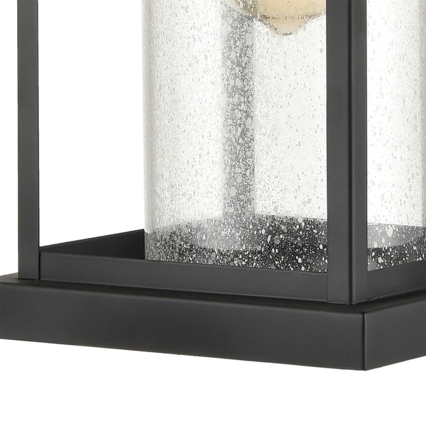 Atlas Minersville 17'' High Outdoor Sconce - Modern Architectural Design for Stunning Illumination Matte Black 8'' OL11183-BK