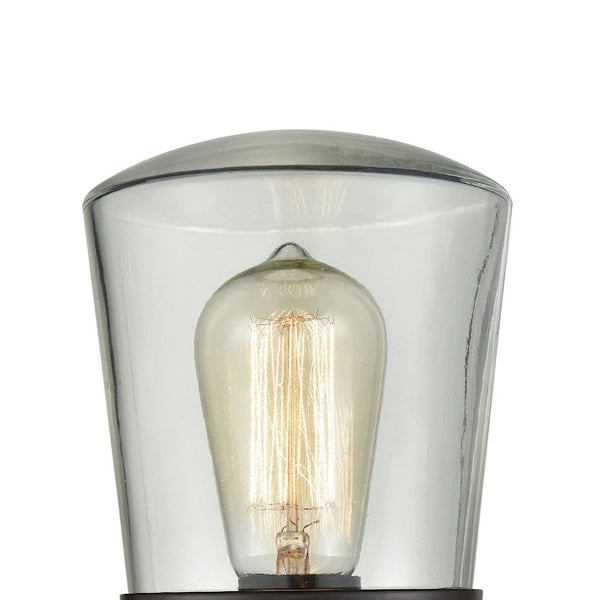 Atlas Mullen Gate 11" High Outdoor Sconce - Stylishly Illuminate Your Entryway with Timeless Elegance Oil Rubbed Bronze 5'' OL11185-BZ