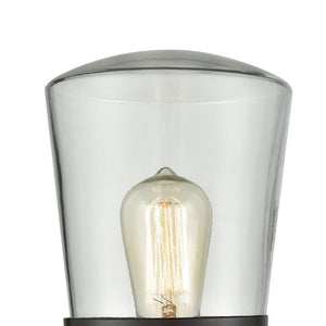 Atlas Mullen Gate 11" High Outdoor Sconce - Stylishly Illuminate Your Entryway with Timeless Elegance Oil Rubbed Bronze 6'' OL11186-BZ