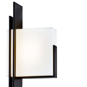 Atlas Oak Park 25" High LED Outdoor Sconce - Matte Black, Modern Design, Flexible Installation & Energy-Efficient OL11194-BK