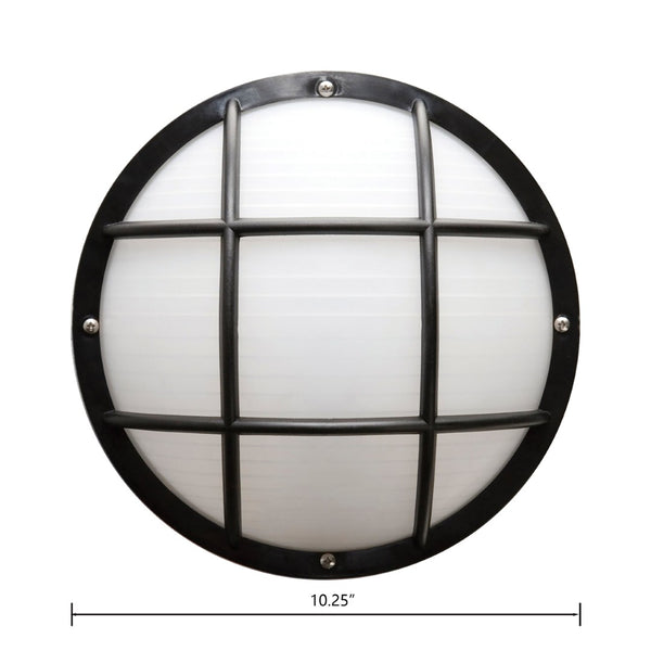 Atlas Port 5.15" High Outdoor Wall Sconce - Modern Oil Rubbed Bronze, Weather-Resistant Illumination OL11208-BZ