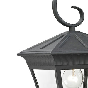 Atlas Ridgewood 15'' High 1-Light Outdoor Sconce - Timeless Design with Modern Lines for Elegant Illumination Matte Textured Black OL11214-BK