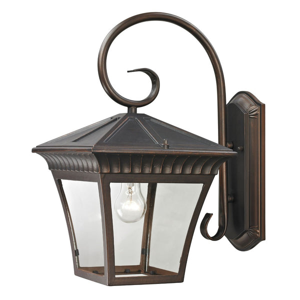 Atlas Ridgewood 15'' High 1-Light Outdoor Sconce - Timeless Design with Modern Lines for Elegant Illumination Hazelnut Bronze OL11215-BZ