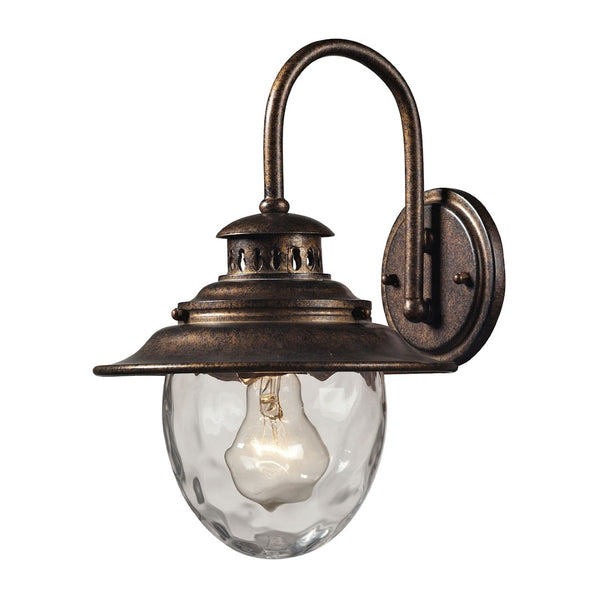 Atlas Searsport 13" High 1-Light Outdoor Sconce in Regal Bronze - Durable, Classic Design for Entryways OL11219-BZ