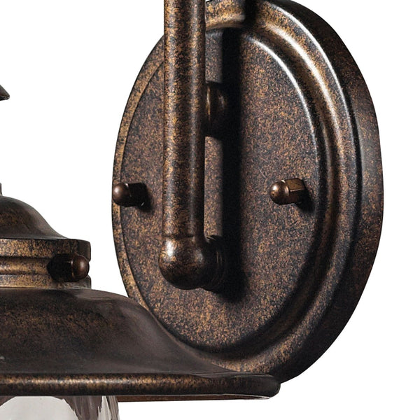 Atlas Searsport 13" High 1-Light Outdoor Sconce in Regal Bronze - Durable, Classic Design for Entryways OL11219-BZ