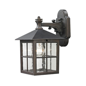 Atlas Shaker Heights 10" High Outdoor Sconce - Timeless Hazelnut Bronze Fixture for Entryways & Porches OL11220-BZ