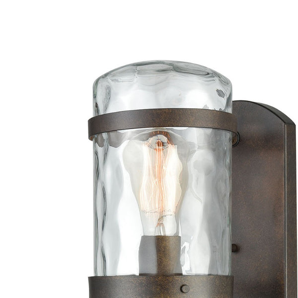 Atlas Torch 21'' High Outdoor Sconce in Hazelnut Bronze - Elegant Wall-Mounted Lighting for Curb Appeal OL11225-BZ
