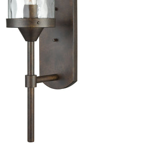 Atlas Torch 21'' High Outdoor Sconce in Hazelnut Bronze - Elegant Wall-Mounted Lighting for Curb Appeal OL11225-BZ
