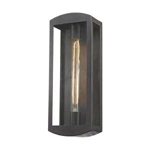 Atlas Trenton Outdoor Lantern-Style Sconce – Elegant Design for Patios and Entries, Weather-Resistant Appeal Blackened Bronze 6'' OL11226-BZ
