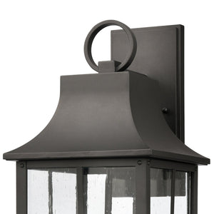 Atlas Triumph 21'' High 2-Light Outdoor Sconce - Durable Textured Black Design for Elegant Illumination OL11230-BK