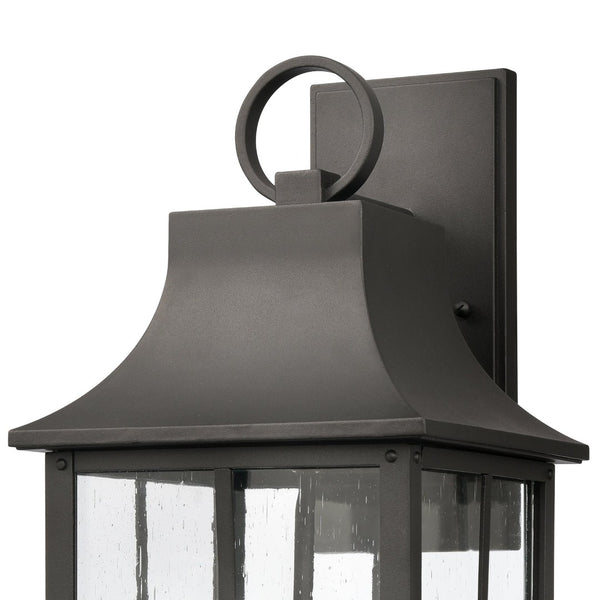Atlas Triumph 21'' High 2-Light Outdoor Sconce - Durable Textured Black Design for Elegant Illumination OL11230-BK