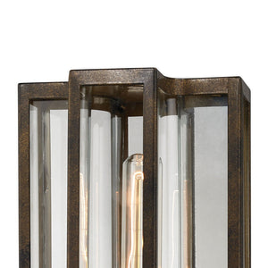 Atlas Bianca 15" High Outdoor Post Light - Elegant Hazelnut Bronze Fixture for Pathways & Gardens OL11247-BZ