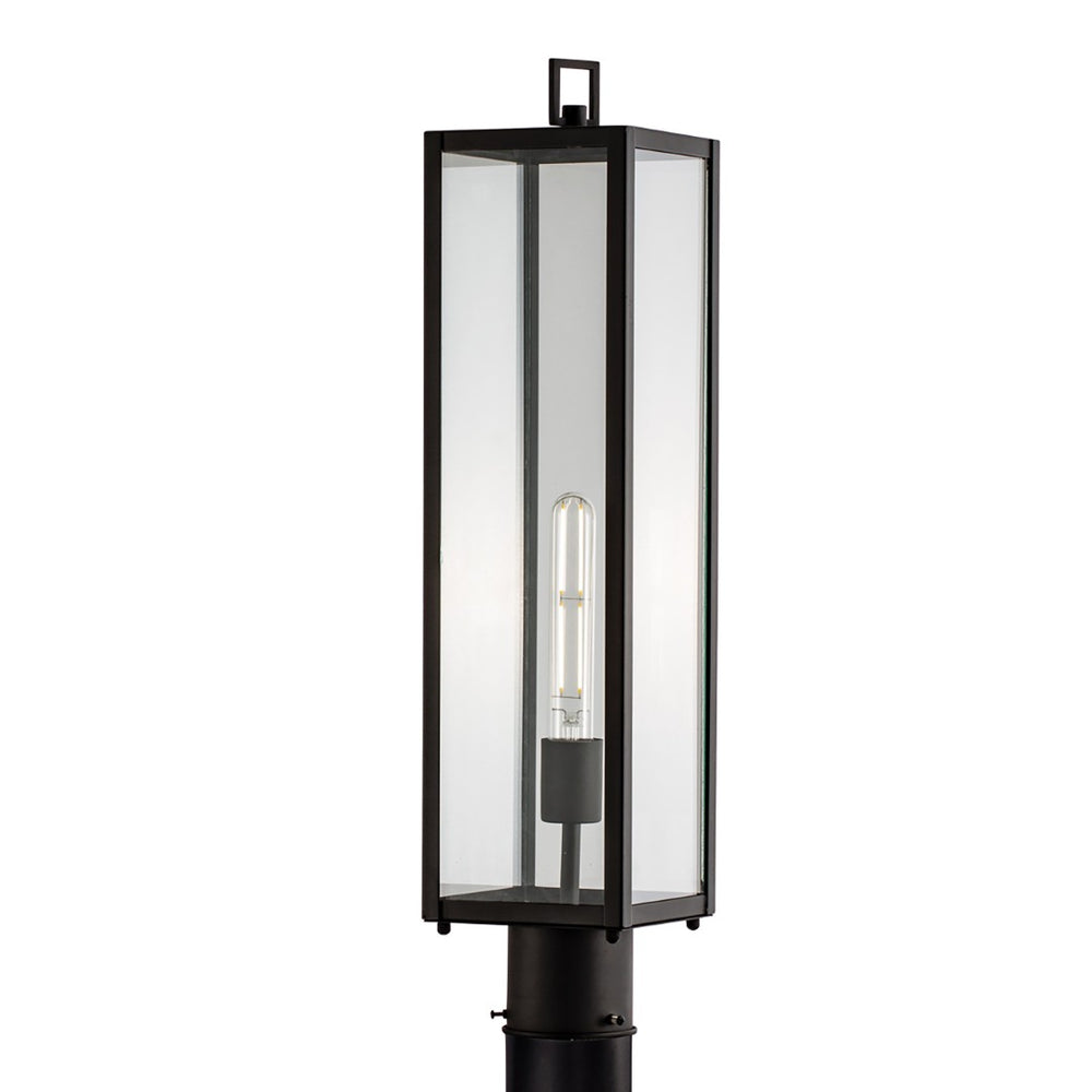 Atlas Capture 24.5'' High Matte Black Outdoor Post Light - Elegant Design for Entryways & Pathways OL11249-BK