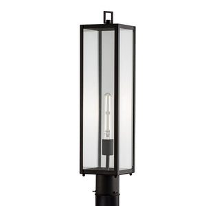 Atlas Capture 24.5'' High Matte Black Outdoor Post Light - Elegant Design for Entryways & Pathways OL11249-BK