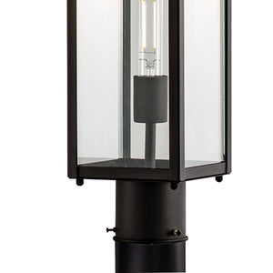 Atlas Capture 24.5'' High Matte Black Outdoor Post Light - Elegant Design for Entryways & Pathways OL11249-BK