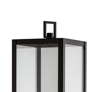 Atlas Capture 24.5'' High Matte Black Outdoor Post Light - Elegant Design for Entryways & Pathways OL11249-BK