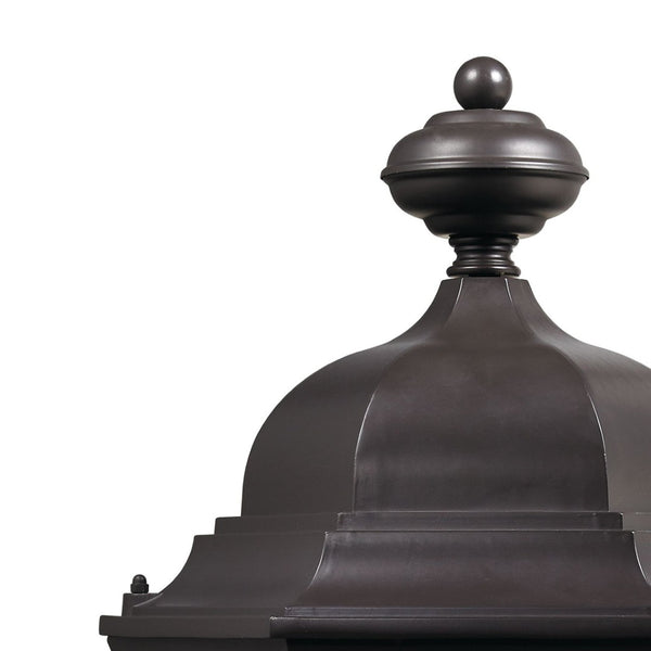 Atlas Cotswold 4-Light Outdoor Post Light - Elegant Oil Rubbed Bronze Fixture for Pathways & Gardens OL11254-BZ