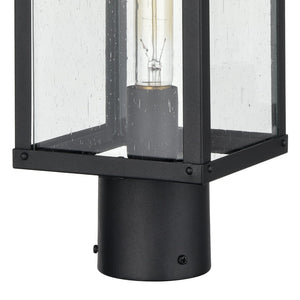 Atlas Dalton 20'' High Outdoor Post Light - Sleek Textured Black Fixture for Pathways & Entryways OL11256-BK