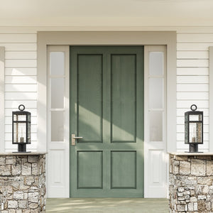 Atlas Dalton 20'' High Outdoor Post Light - Sleek Textured Black Fixture for Pathways & Entryways OL11256-BK