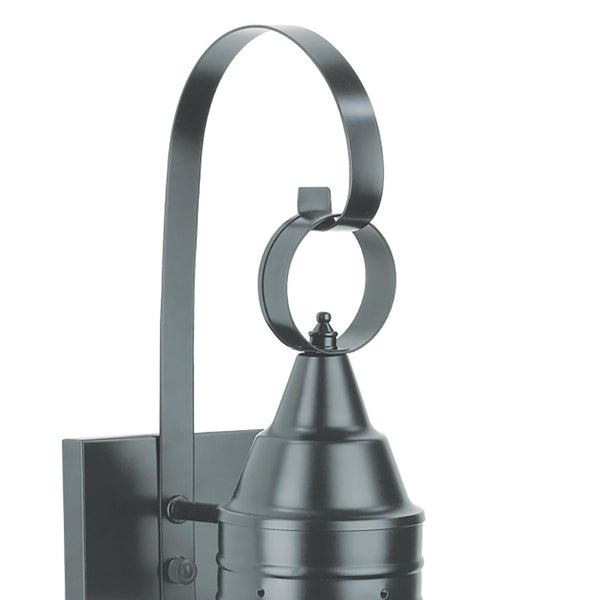 Atlas Classic Onion Outdoor Sconce 16" High - Elegant Gun Metal 1-Light Fixture for Coastal Charm & Durability OL11295-GY1