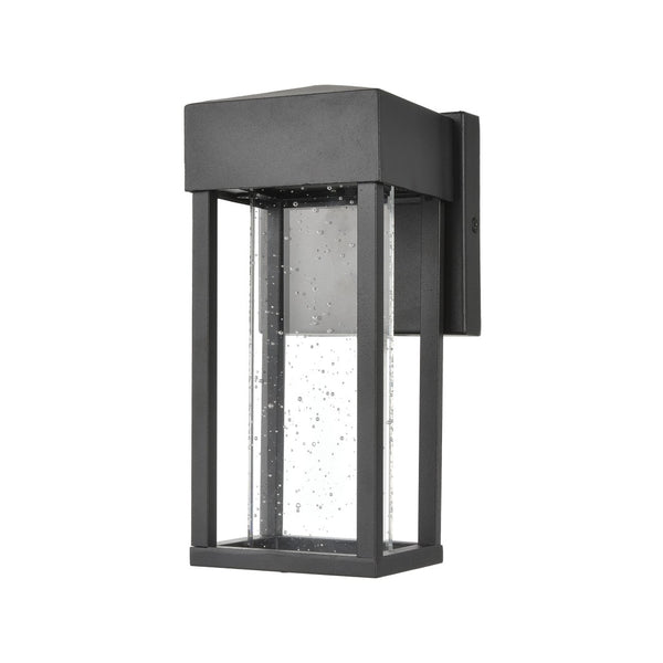 Atlas Emode 10'' High 1-Light Outdoor Sconce – Modern Matte Black LED Design for Entryways & Porches OL11310-BK