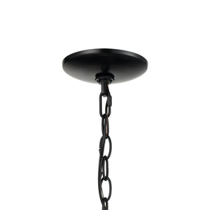 Atlas Main Street 12" Wide Outdoor Pendant Light - Elegant Tapered Cage Design for Classic Curb Appeal OL11338-BK