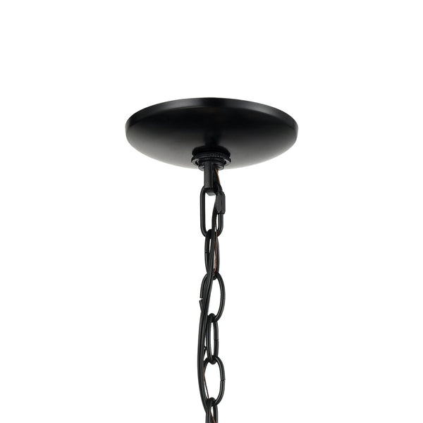 Atlas Main Street 12" Wide Outdoor Pendant Light - Elegant Tapered Cage Design for Classic Curb Appeal OL11338-BK